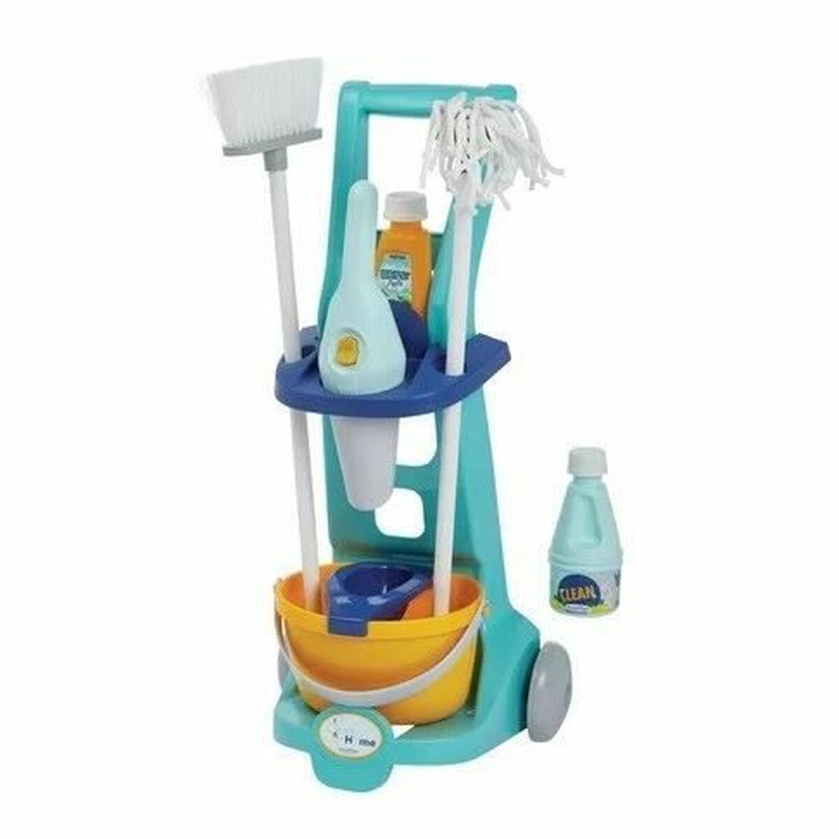 Kit de curățare et de depozitare Ecoiffier Clean Home Jucării 8 Piese - Jucarii si jocuri, Imitații de jocuri