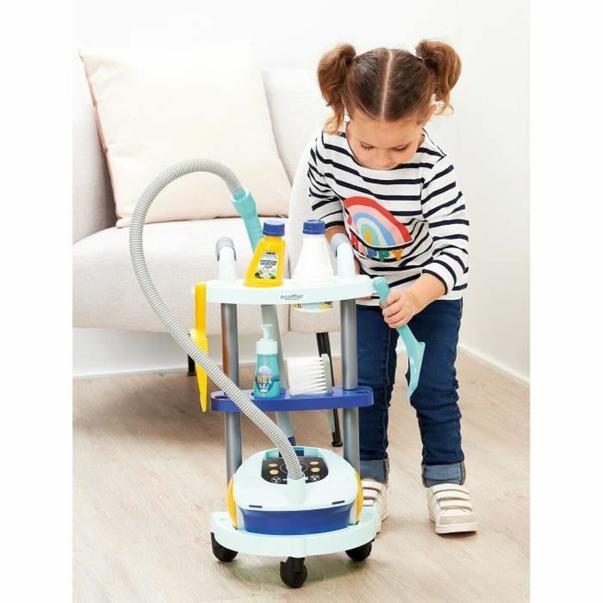 Coș de Curățare cu Accesorii Ecoiffier 2772 - Jucarii si jocuri, Imitații de jocuri