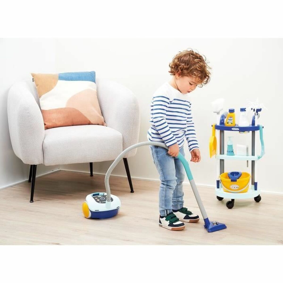 Coș de Curățare cu Accesorii Ecoiffier 2774 - Jucarii si jocuri, Imitații de jocuri
