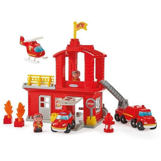 Set de Construcție Ecoiffier Fire Station - Jucarii si jocuri