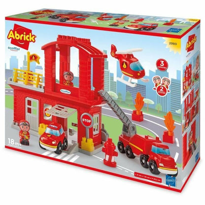 Set de Construcție Ecoiffier Fire Station - Jucarii si jocuri