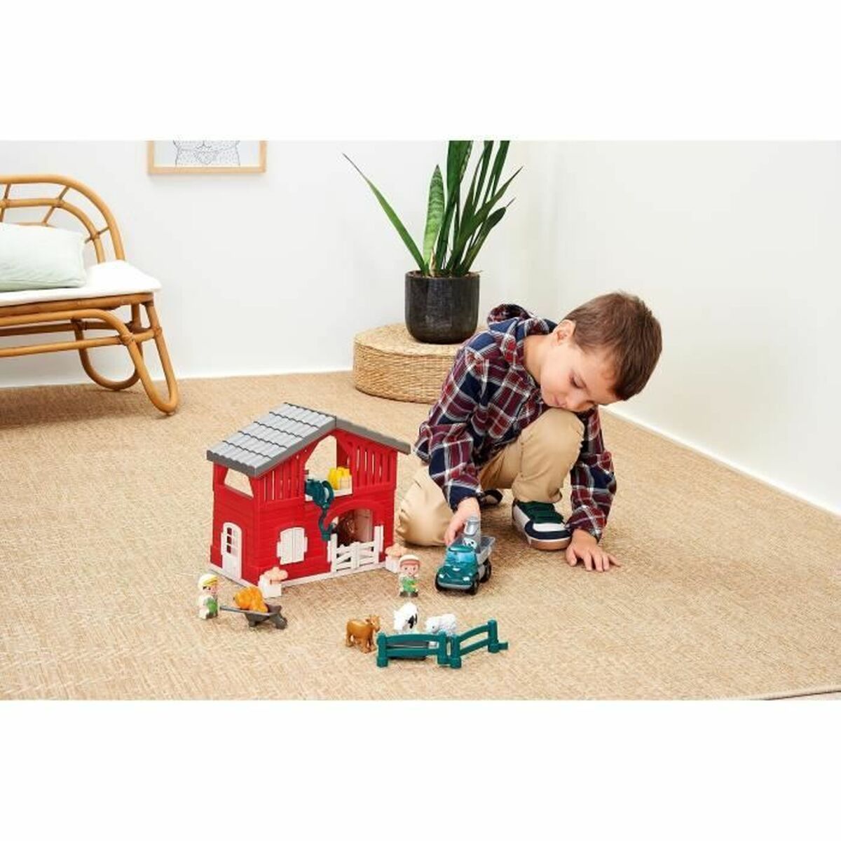 Set de Construcție Ecoiffier CASA TRADICIONAL - Jucarii si jocuri