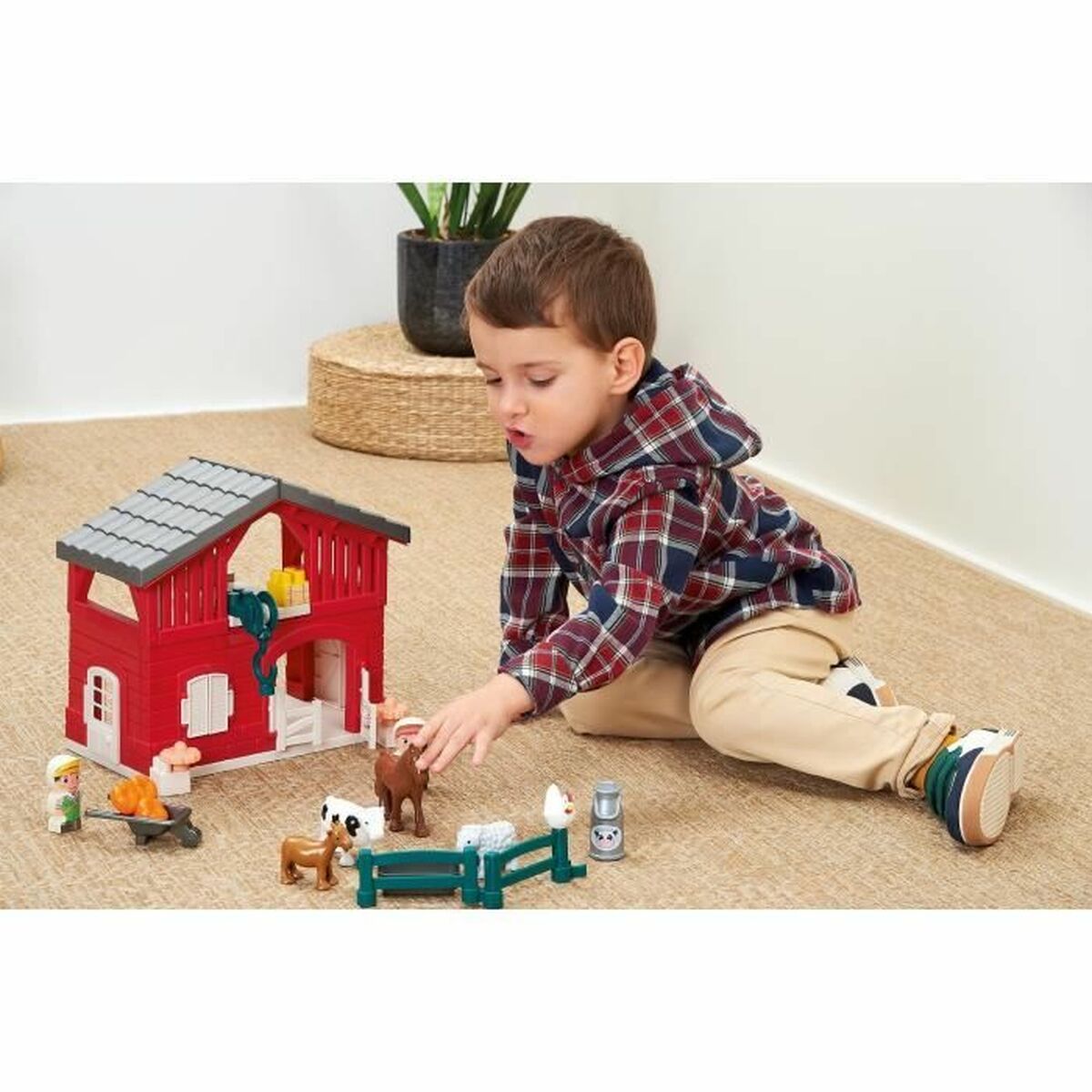 Set de Construcție Ecoiffier CASA TRADICIONAL - Jucarii si jocuri