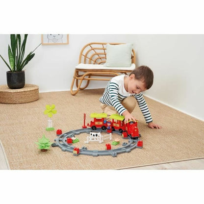 Set de Construcție Ecoiffier TRAIN DE CAMPAGNE - Jucarii si jocuri