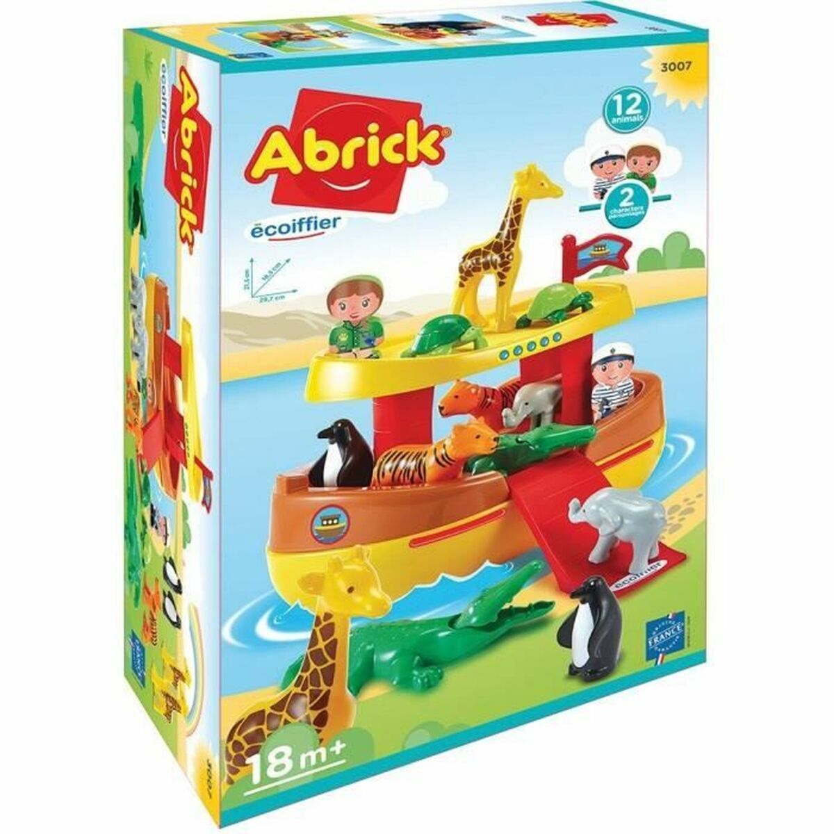 Playset Ecoiffier Noah's Ark 14 Piese - Jucarii si jocuri, Păpuși și figurine