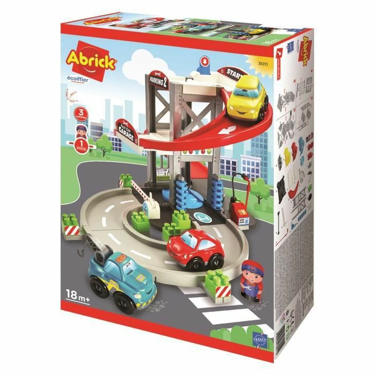 Playset Ecoiffier 3011 Garage - Jucarii si jocuri, Păpuși și figurine
