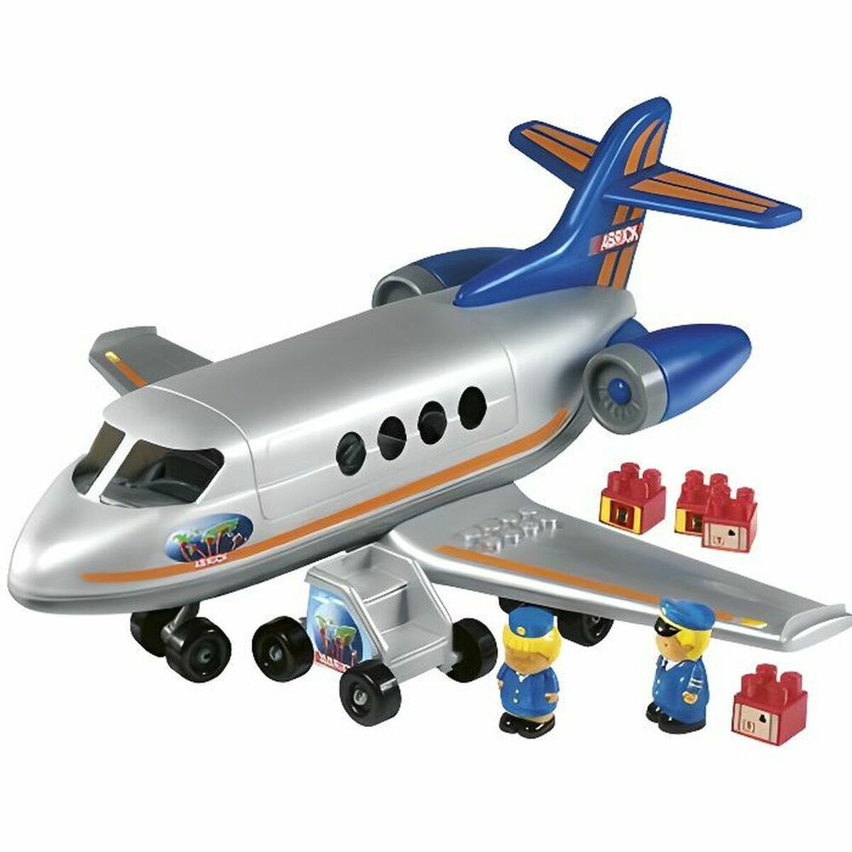 Avion Ecoiffier Airplane Abrick - Jucarii si jocuri, Vehicule