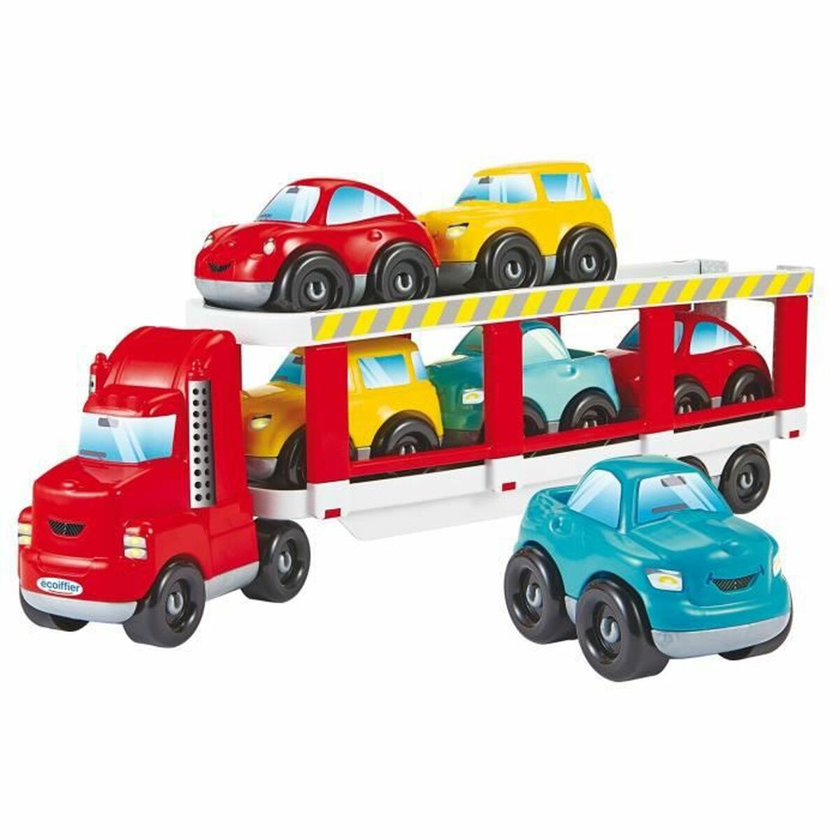 Playset Ecoiffier 3289 Car carrier truck - Jucarii si jocuri, Păpuși și figurine