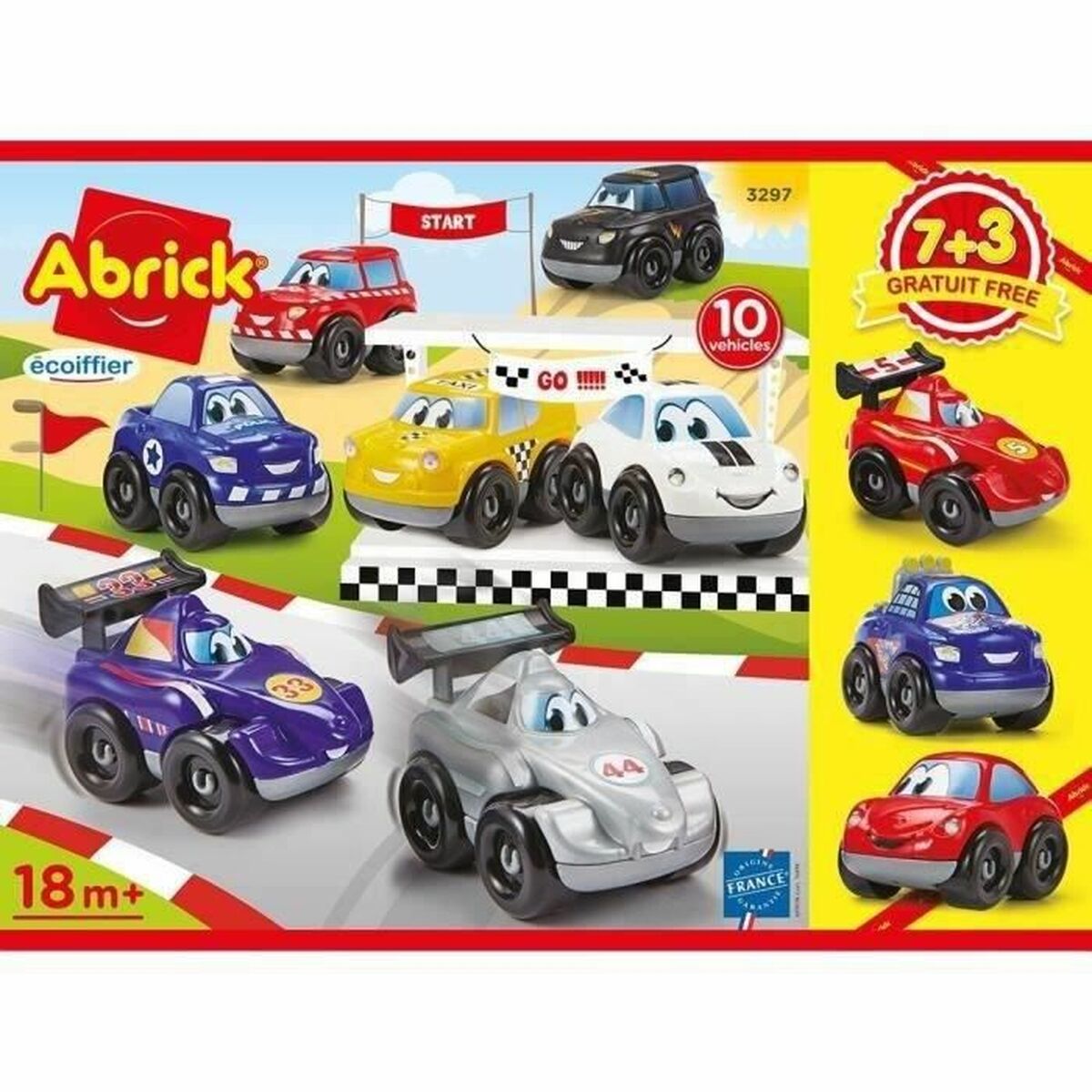 Set de Jucării cu Vehicule Ecoiffier 10 Piese - Jucarii si jocuri, Vehicule