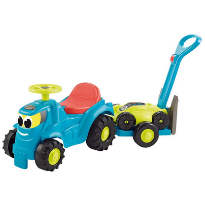 Mașină-Premergător Ecoiffier Trailer Tractor Extractor Remorcă - Jucarii si jocuri, În aer liber și sport