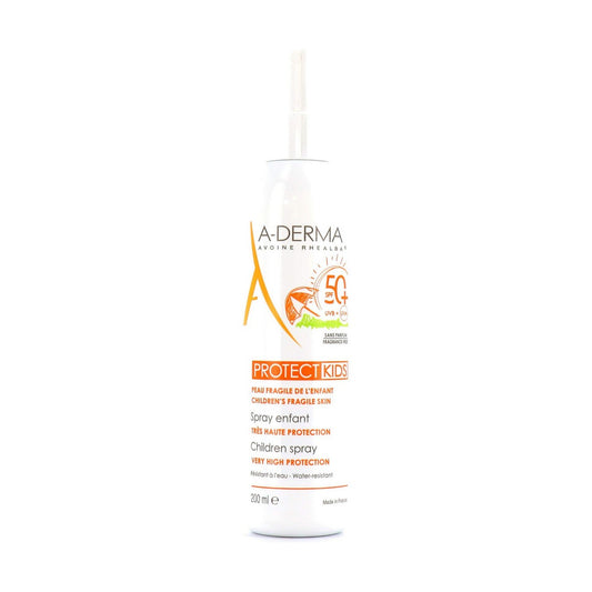 Protector Solar pentru Copii Spray A-Derma Protect Kids SPF 50+ (200 ml) - Bebelus, Igienă și îngrijire