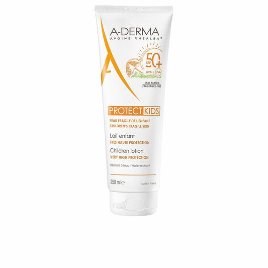 Protecție solară pentru copii A-Derma Protect Kids SPF 50+ 250 ml - Bebelus, Igienă și îngrijire