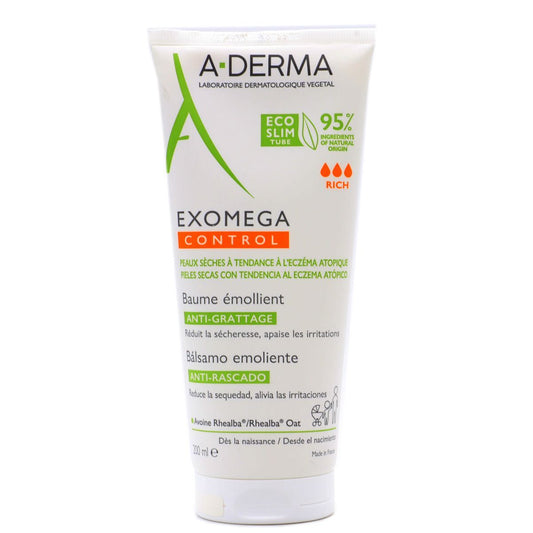 Gel de duș A-Derma Exomega 200 ml - Bebelus, Igienă și îngrijire