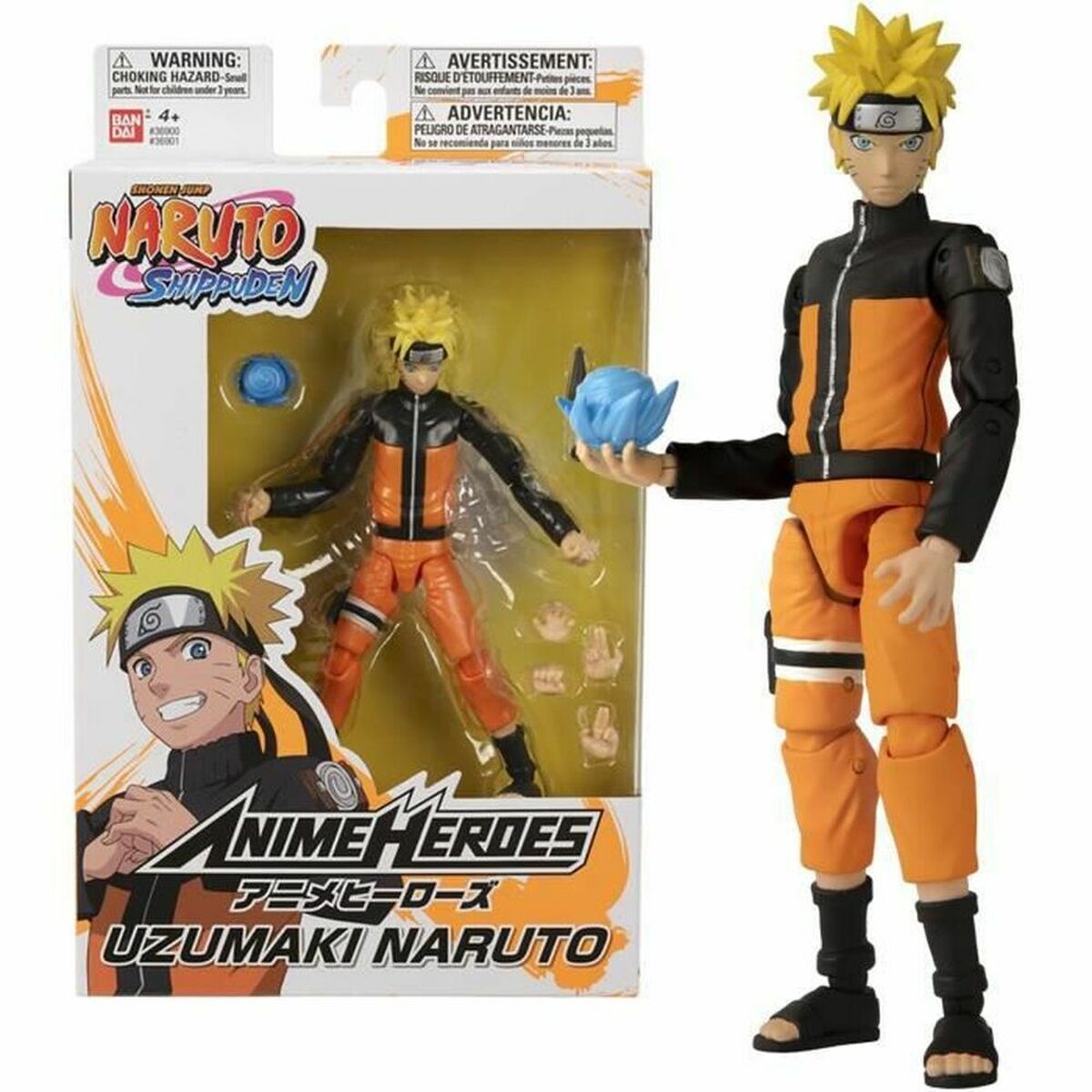 Figura îmbinată Naruto Uzumaki - Anime Heroes 17 cm - Jucarii si jocuri, Păpuși și figurine