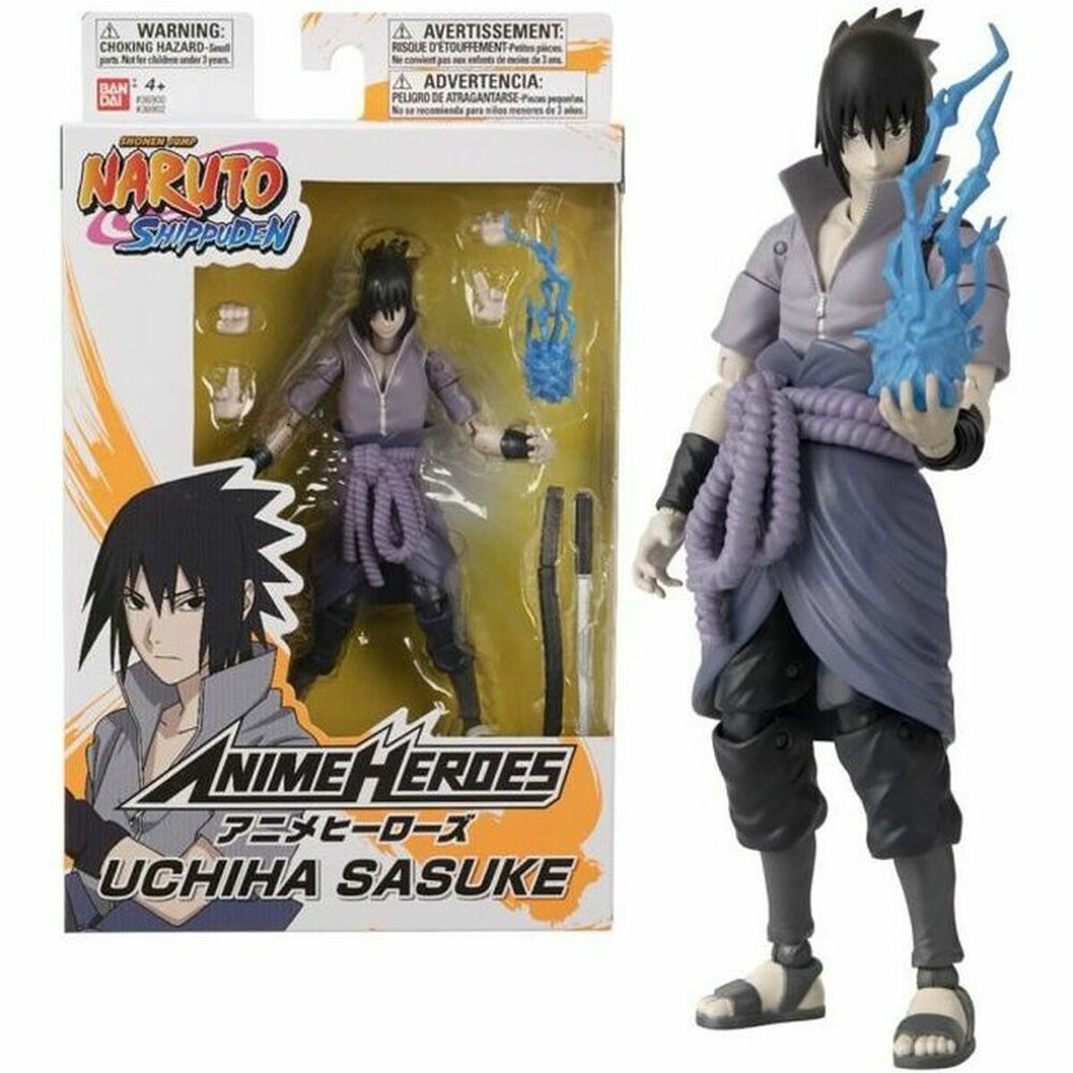 Figurine de Acțiune Bandai Sasuke Uchiwa 17 cm - Jucarii si jocuri, Păpuși și figurine
