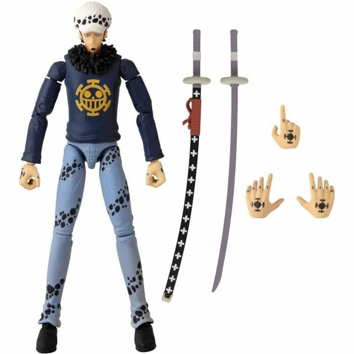 Figurine de Acțiune One Piece Bandai Anime Heroes: Trafalgar Law 17 cm - Jucarii si jocuri, Păpuși și figurine