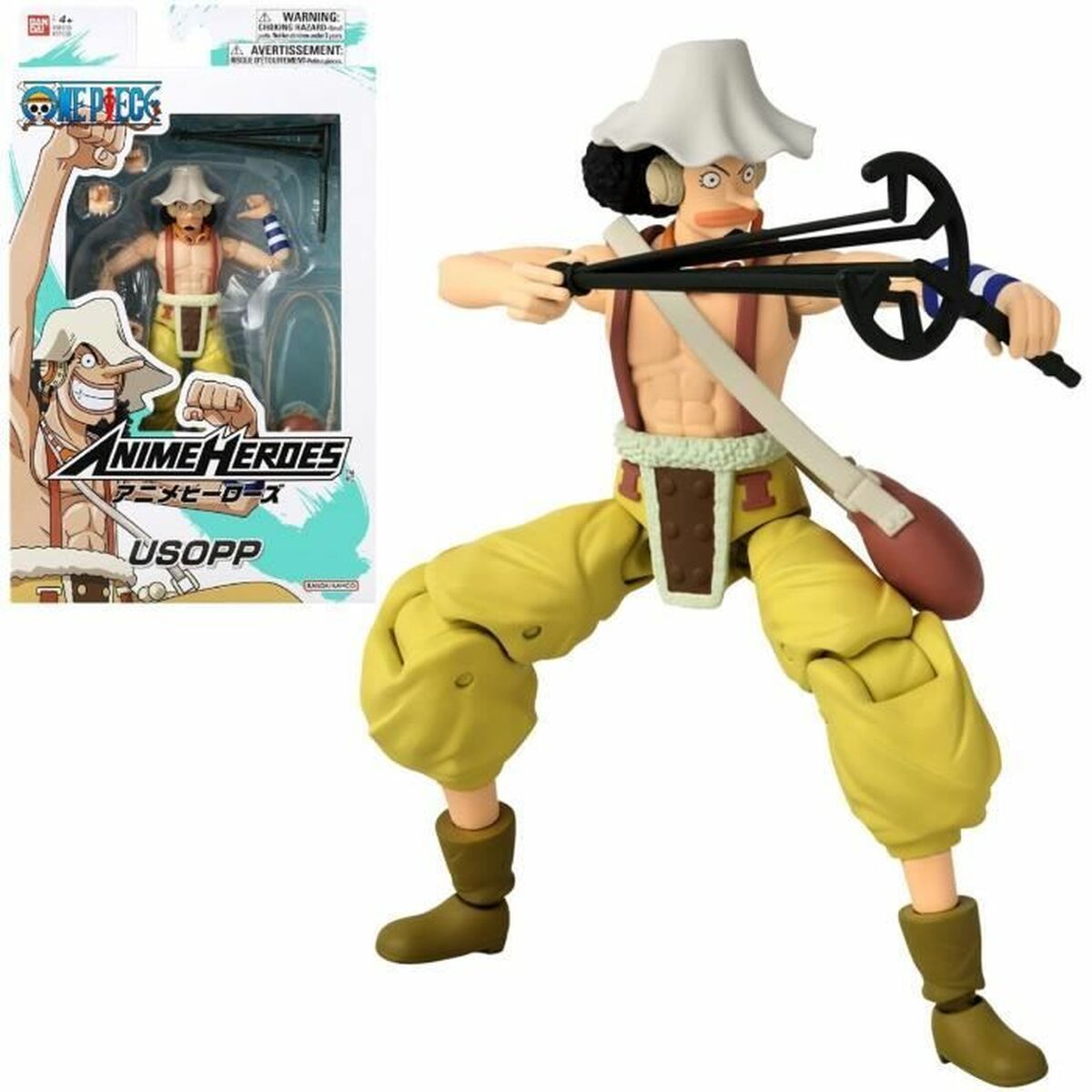 Figurine de Acțiune Bandai One Piece - Usopp (37005) 17 cm 1 Piese - Jucarii si jocuri, Păpuși și figurine