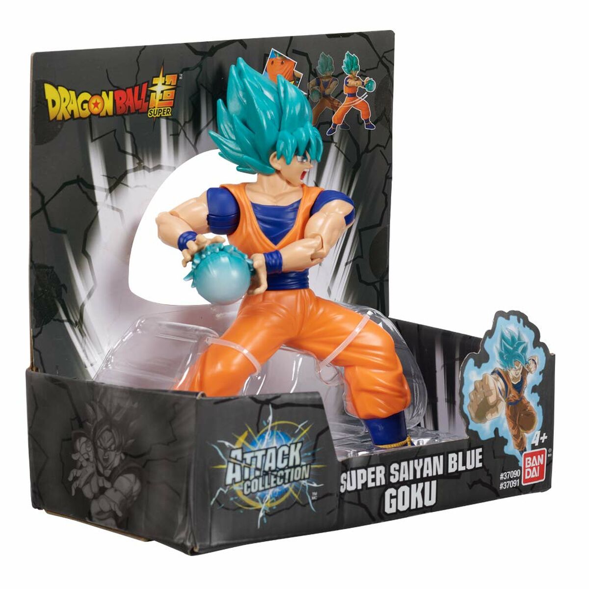 Figurină de Acțiune Bandai DRAGON BALL SS BLUE GOKU Dragon Ball - Jucarii si jocuri, Păpuși și figurine