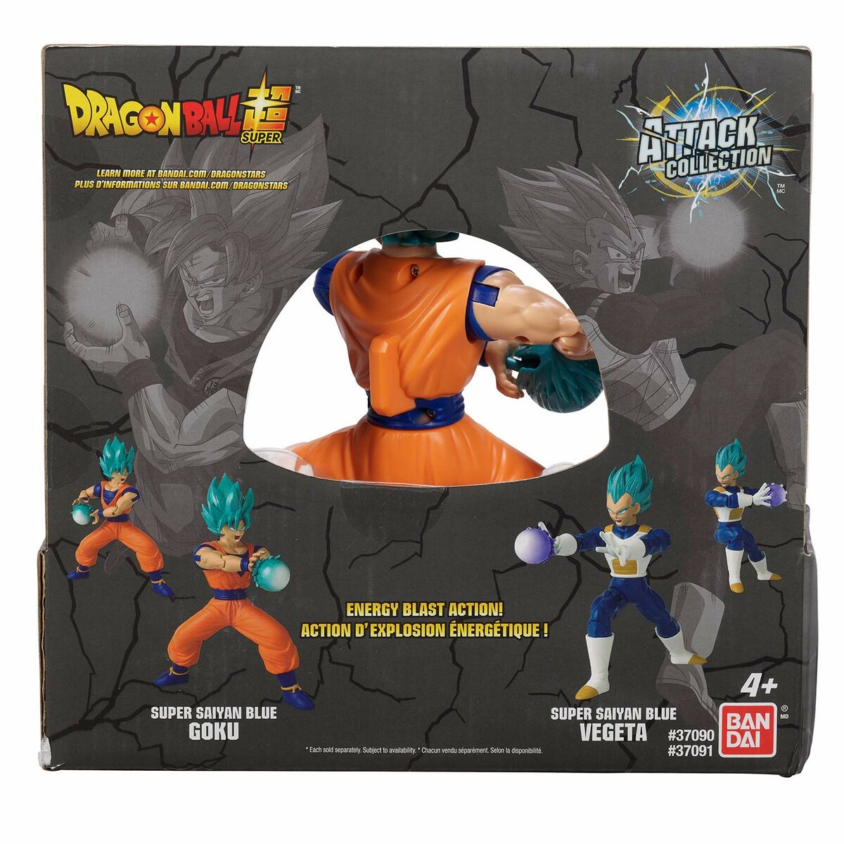 Figurină de Acțiune Bandai DRAGON BALL SS BLUE GOKU Dragon Ball - Jucarii si jocuri, Păpuși și figurine