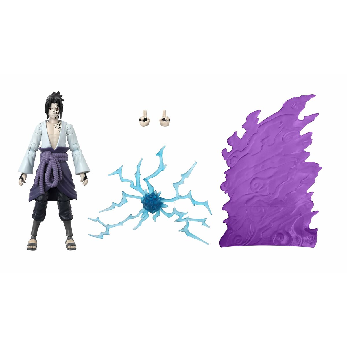 Figurine de Acțiune Naruto Shippuden Bandai Anime Heroes Beyond: Sasuke Uchiha 17 cm - Jucarii si jocuri, Păpuși și figurine