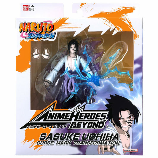Figurine de Acțiune Naruto Shippuden Bandai Anime Heroes Beyond: Sasuke Uchiha 17 cm - Jucarii si jocuri, Păpuși și figurine