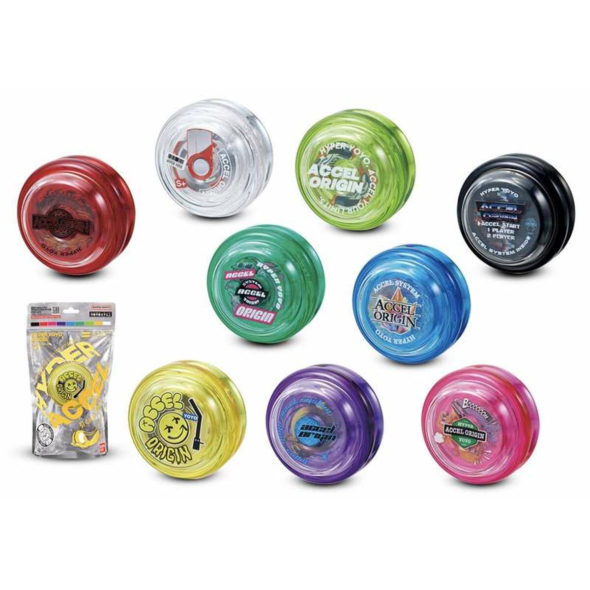 Yo-yo Bandai Accel Hyper 11 x 17 x 4 cm - Jucarii si jocuri, În aer liber și sport