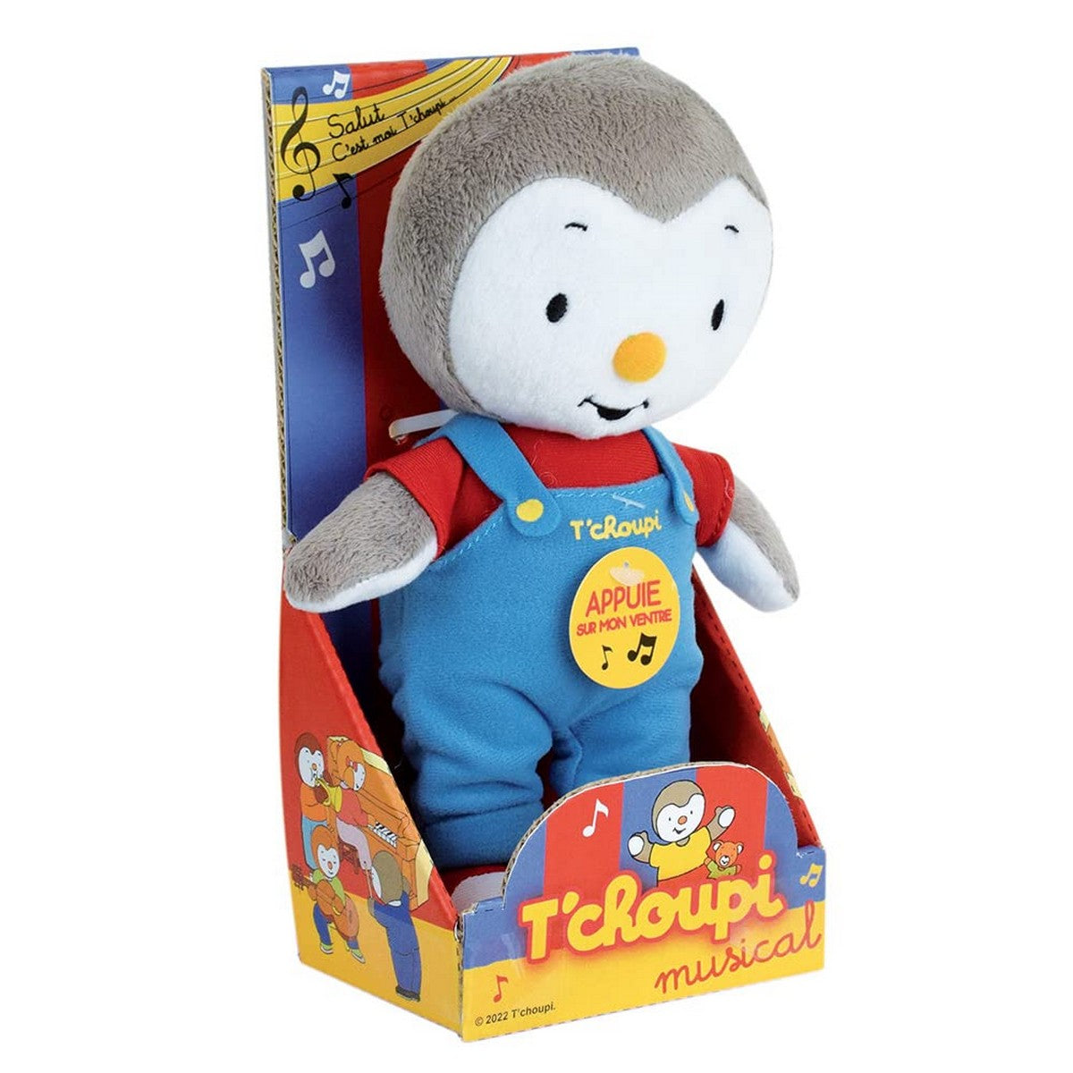 Animal de Companie Interactiv Jemini T'choupi Musical 20 cm - Jucarii si jocuri, Jucării electronice
