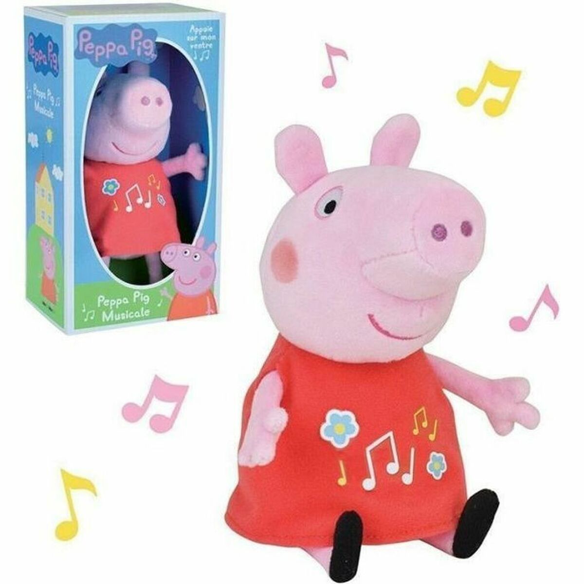 Jucărie de Pluș Jemini Peppa Pig Muzical 20 cm - Jucarii si jocuri, Jucării de pluș