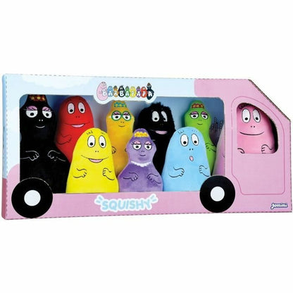 Jucărie de Pluș Jemini Multicolor Flauș animale (9 Piese) (9 Unități) - Jucarii si jocuri, Jucării de pluș