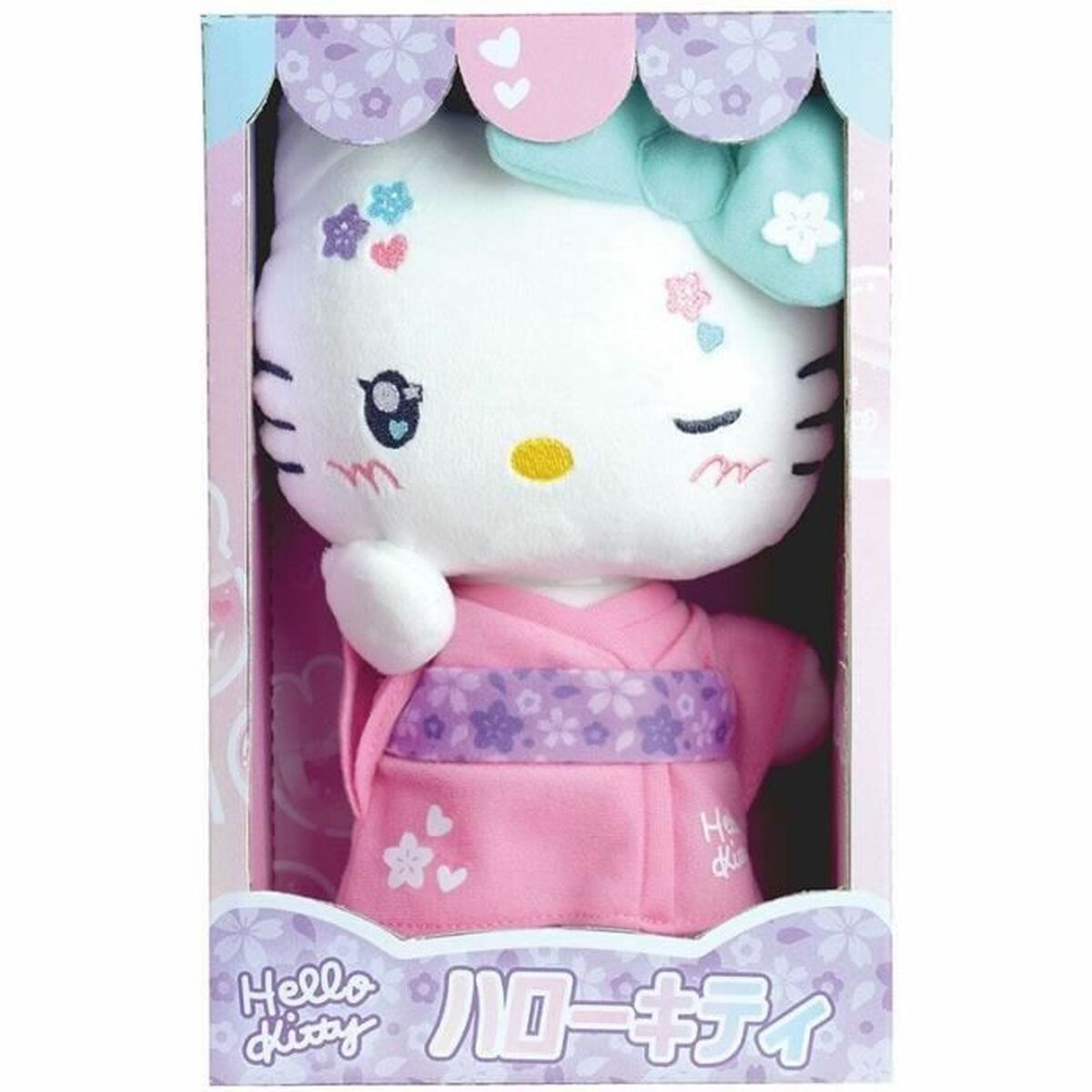 Jucărie de Pluș Jemini Hello Kitty Kimono Kawai Rose - Jucarii si jocuri, Jucării de pluș