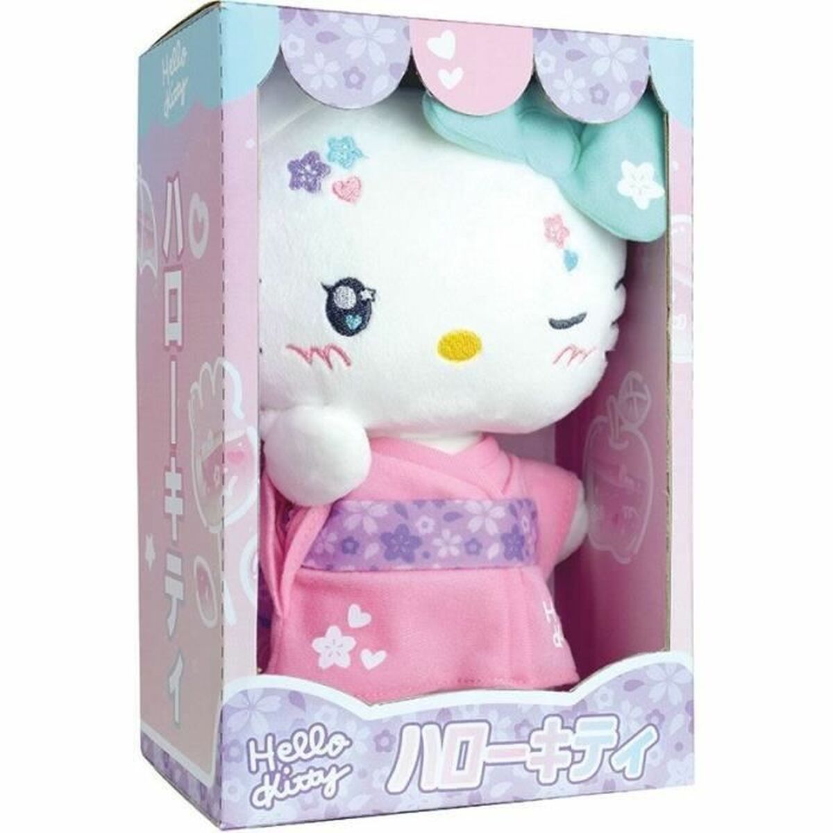 Jucărie de Pluș Jemini Hello Kitty Kimono Kawai Rose - Jucarii si jocuri, Jucării de pluș