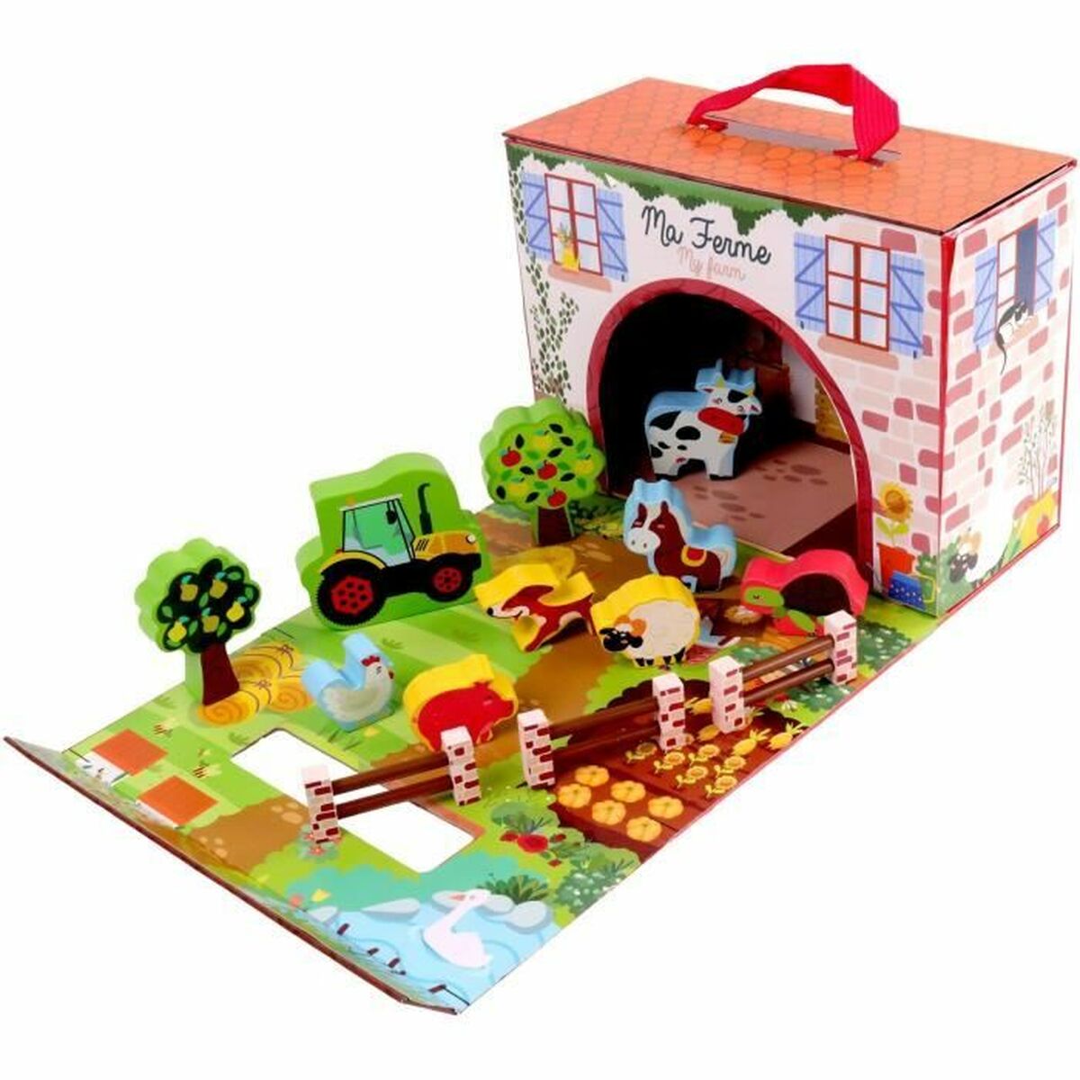 Playset Planete bois Ma petite ferme - Jucarii si jocuri, Păpuși și figurine