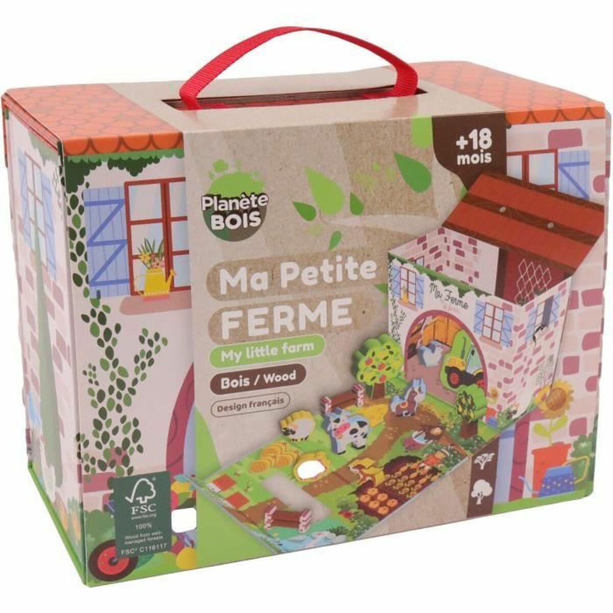 Playset Planete bois Ma petite ferme - Jucarii si jocuri, Păpuși și figurine