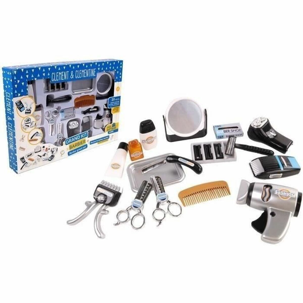 Vaikų plaukų kirpimo rinkinys 20 Piese - Jucarii si jocuri, Imitații de jocuri