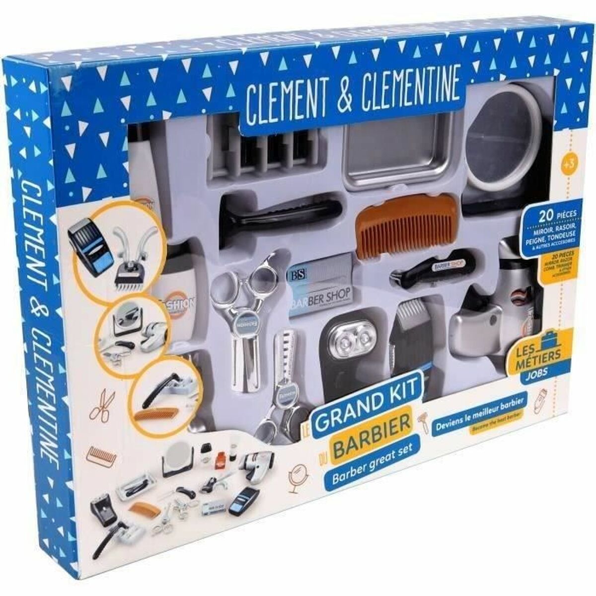 Vaikų plaukų kirpimo rinkinys 20 Piese - Jucarii si jocuri, Imitații de jocuri