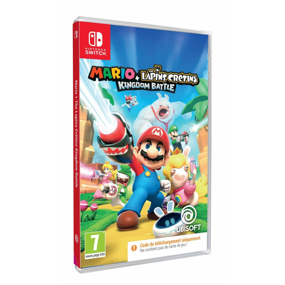 Joc video pentru Switch Ubisoft Mario + Raving Rabbids Kingdom Battle Cod de descărcare - Electronică, Joc video