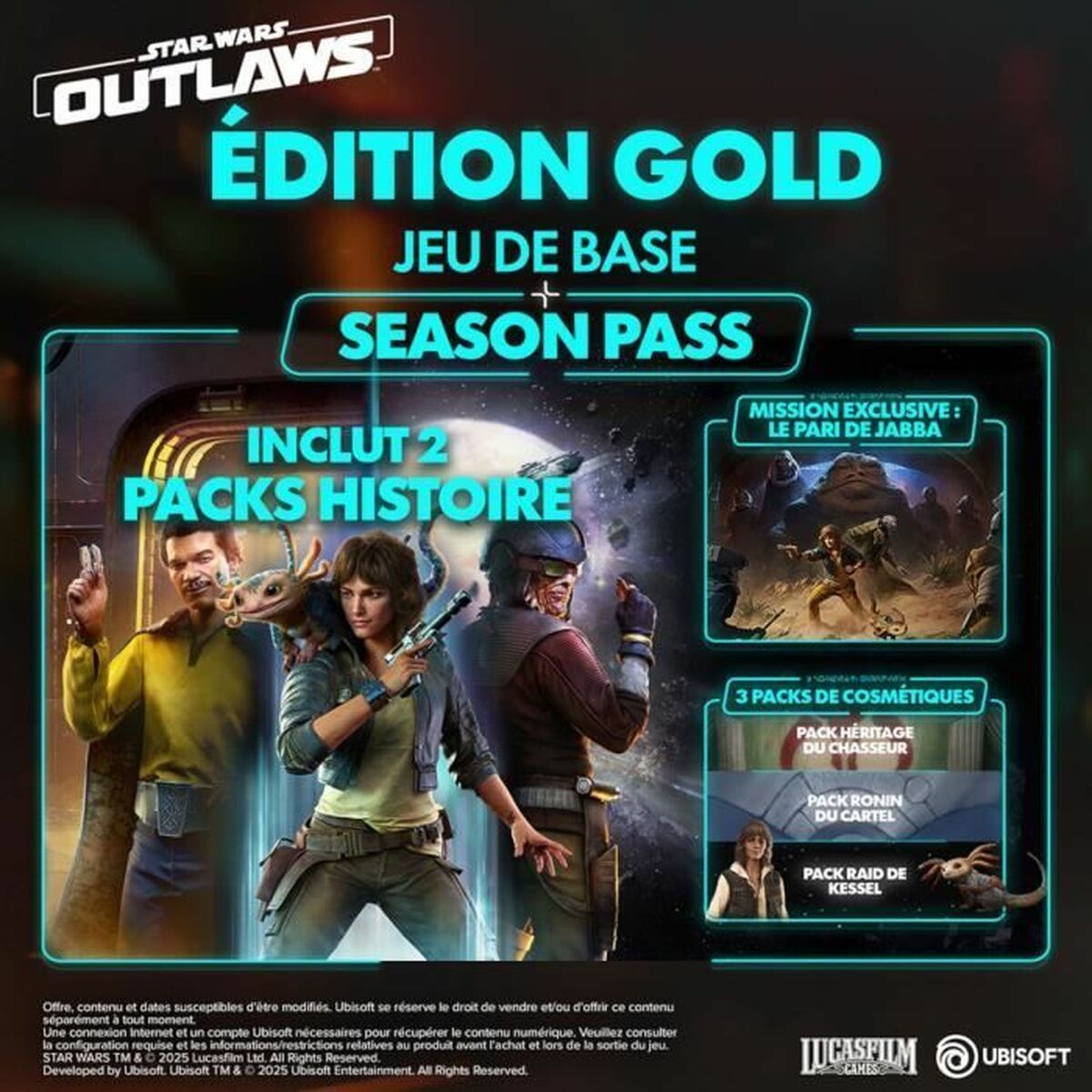 Joc video pentru Switch Ubisoft Star Wars Outlaws - Electronică, Joc video