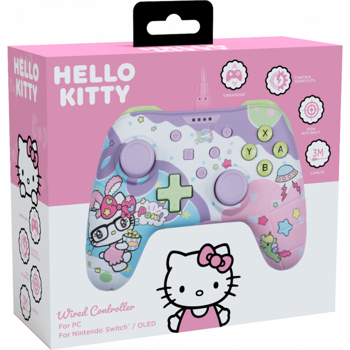 Telecomandă Jocuri Gaming KONIX Hello Kitty - Tehnică de calcul, Accesorii