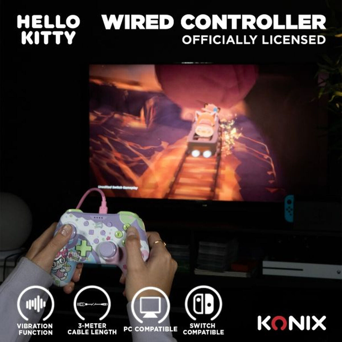 Telecomandă Jocuri Gaming KONIX 10019000006 - Tehnică de calcul, Accesorii