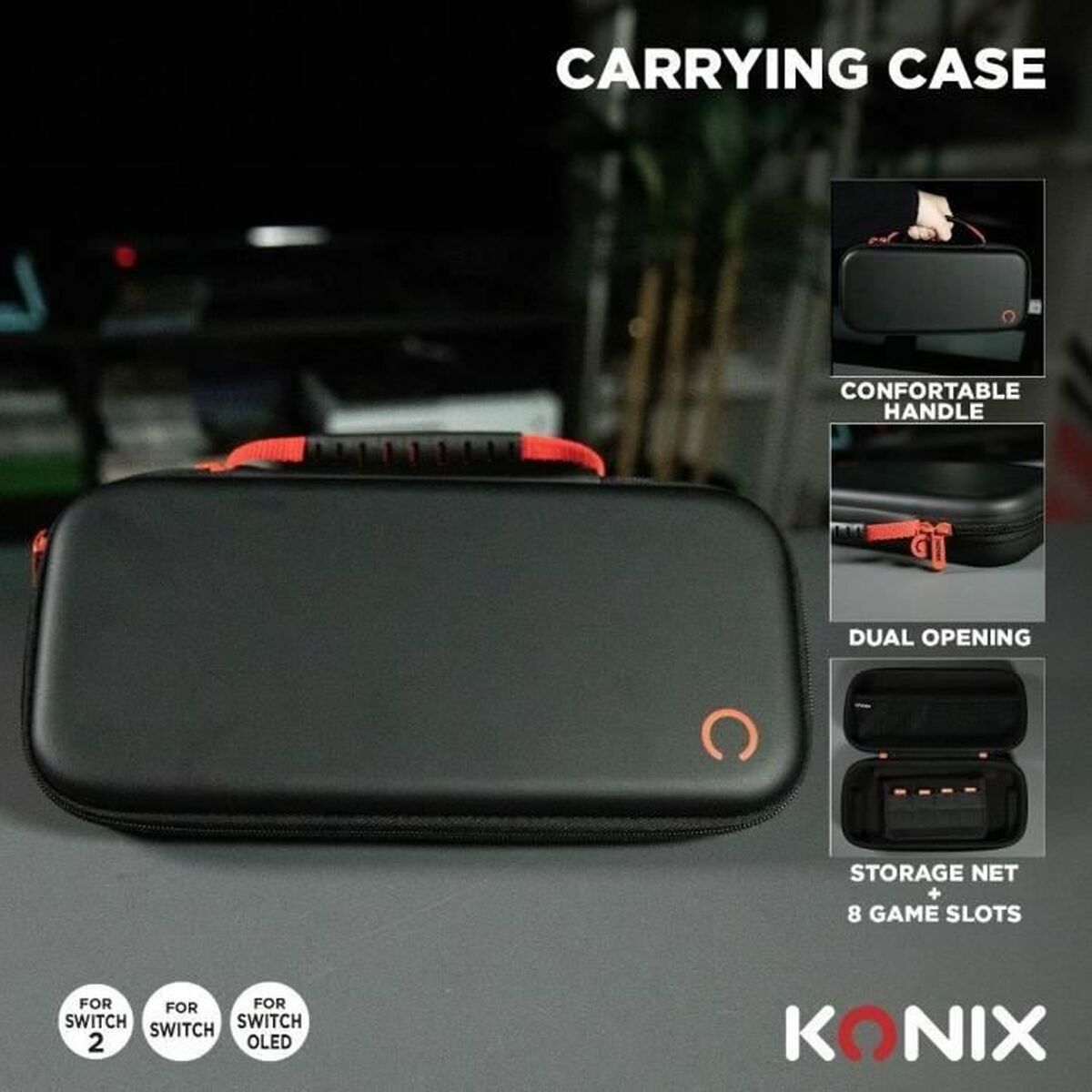 Carcasă pentru Nintendo Switch 2 KONIX - Electronică, Joc video