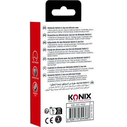Husă de Protecție KONIX Negru Gri - Electronică, Joc video