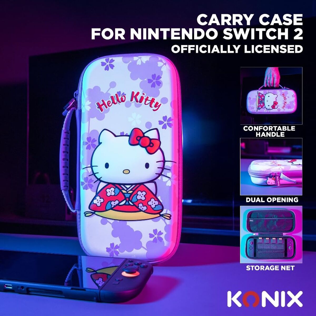 Carcasă pentru Nintendo Switch KONIX - Electronică, Joc video