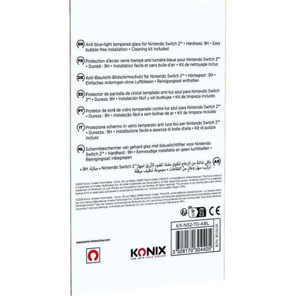 Folie de Ecran pentru Nintendo Switch 2 KONIX - Electronică, Joc video