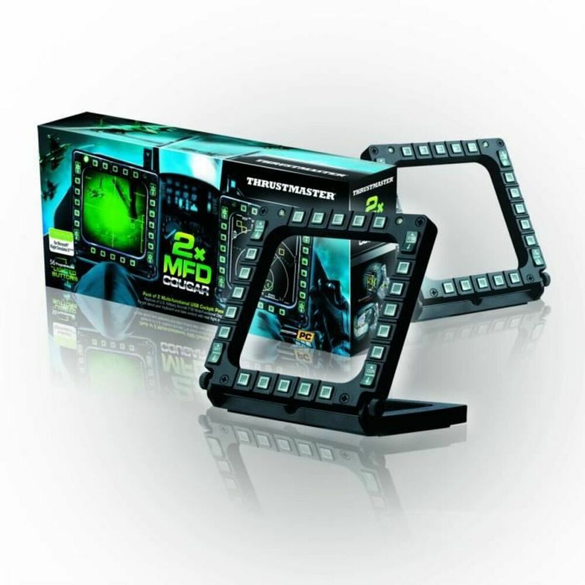 Telecomandă Jocuri Gaming Thrustmaster MFD Cougar Pack Negru PC - Electronică, Joc video