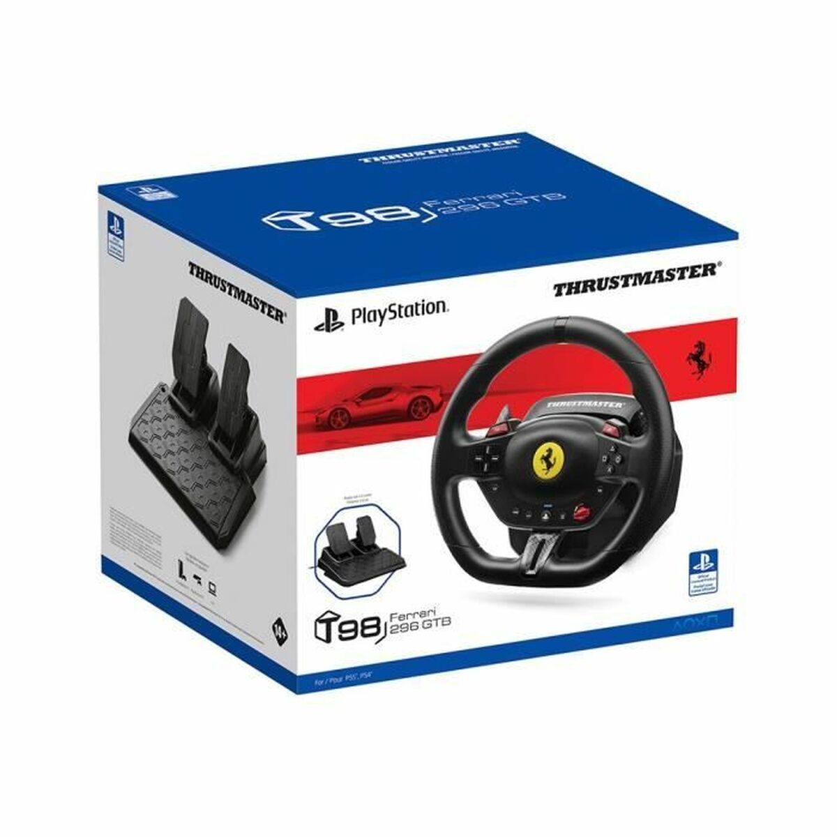 Telecomandă Jocuri Gaming Thrustmaster T98 FERRARI 296 Negru - Electronică, Joc video