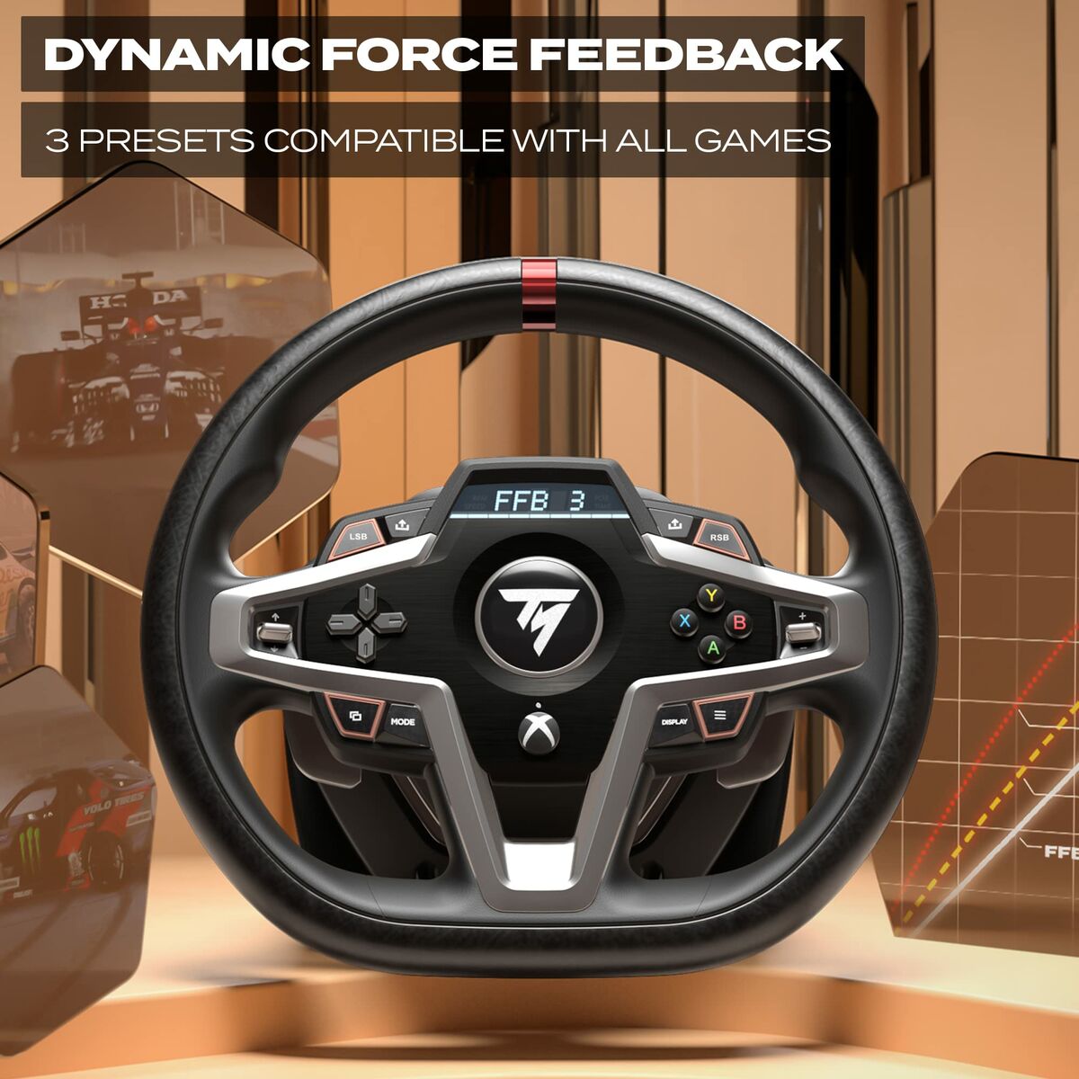Volan de curse Thrustmaster 4460182 - Electronică, Joc video