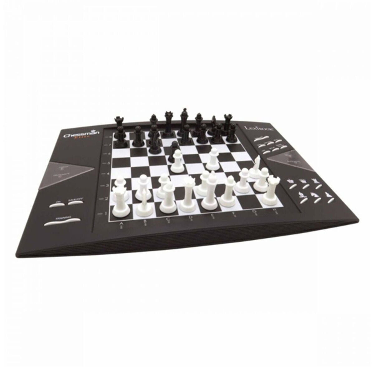 Joc de Masă Chessman Elite Lexibook CG1300 Negru/Alb (Portugués, Francés, Inglés, Español, Italiano) (1 Piese) - Jucarii si jocuri, Jocuri și accesorii