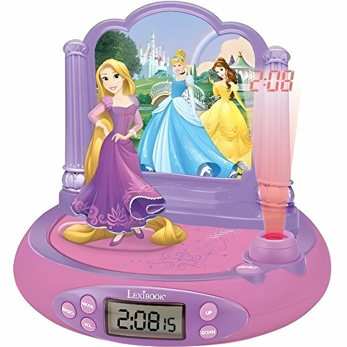 Ceas Deșteptător Lexibook Disney Princess Proiector - Jucarii si jocuri, Jucării electronice