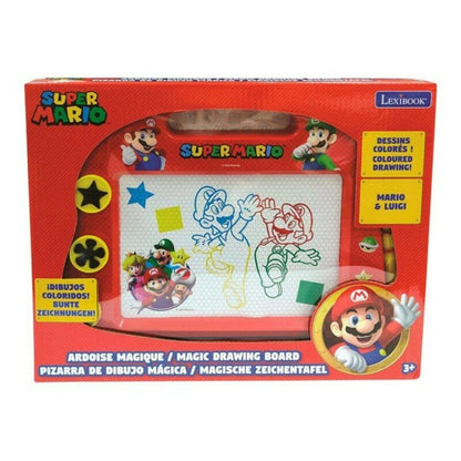 Tablă Magnetică cu Marker Super Mario Lexibook A5 - Jucarii si jocuri, Activități creative