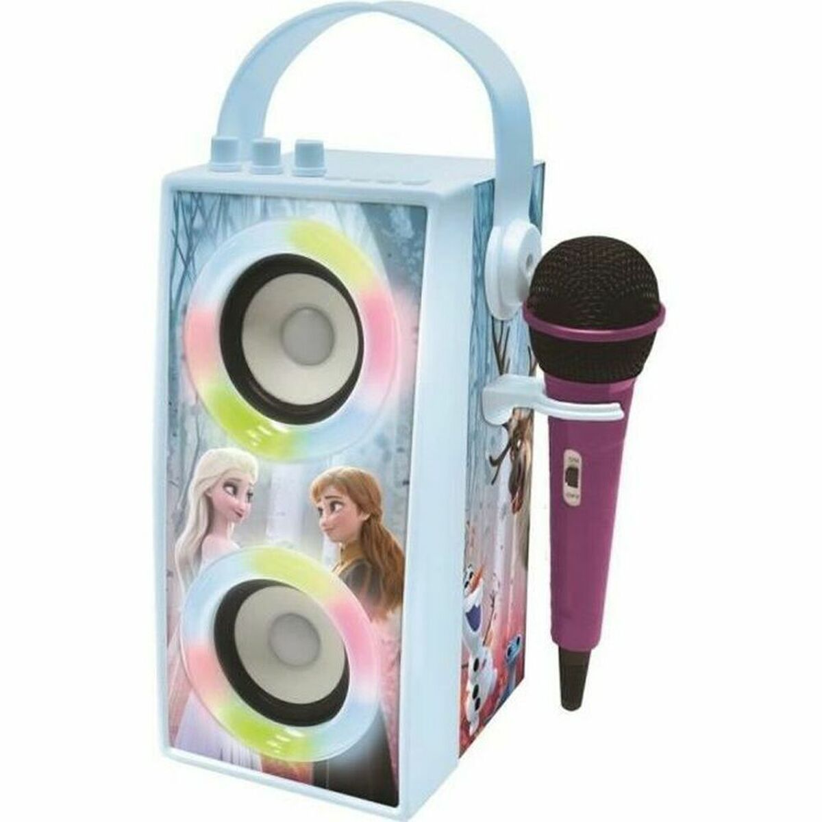 Difuzor Bluetooth cu Microfon Karaoke Lexibook THE SNOW QUEEN - Jucarii si jocuri, Jucării electronice